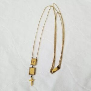 Givenchy Frame Pendant Necklace